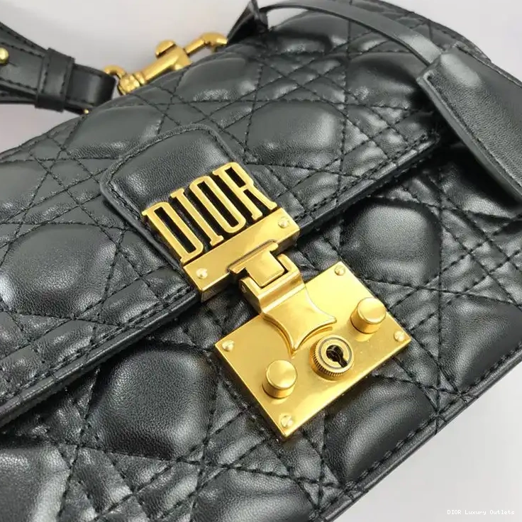 Cheap Dioraddict Black Cannage Bag Lambskin 0701 Luxury